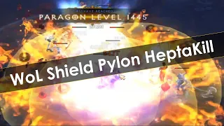 Shield Pylon Heptakill With Wave of Light