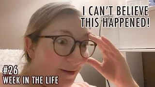 WEEK IN THE LIFE: Getting settled into my new house and upsetting the neighbour | #26
