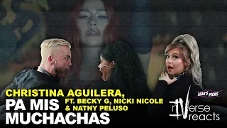 rIVerse Reacts: Leah's Picks - Pa Mis Muchachas by Christina Aguilera (M/V Reaction)