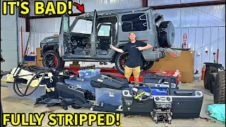 Rebuilding A Wrecked 2022 Mercedes G63 G Wagon PART 2