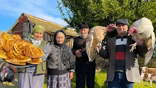 5 KG TWO BIG TURKEY IN TANDOOR | TRADITIONAL TURKEY RECIPE COOKING IN VILLAGE | RURAL VILLAGE LIFE