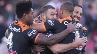 NRL Highlights: St George Illawarra Dragons v Wests Tigers - Round 18