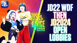 JD2022 WDF THEN JD2024 OPEN LOBBIES! | PS5 Gameplay