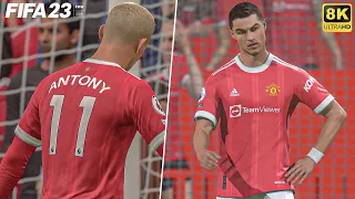 FIFA23 - ANTONY?! Man United vs. Tottenham - Premier League • 22/23 PS5 PC Gameplay | 4K