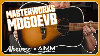 Elevate Your Playing Experience: Alvarez Masterworks MD60EVB Acoustic Guitar Demo & Review