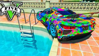 MI PRIMER PARKOUR CON MI COCHE FAVORITO EL CORVETTE C8 2020 GTA V ONLINE - GTA 5 ONLINE