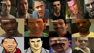 Every GTA Protagonist Singing Man's Not Hot (Deepfake)