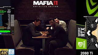 Mafia II Definitive Edition High Settings 4K | RTX 2080 Ti | i9 9900K 5.1GHz