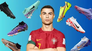 CRISTIANO RONALDO - All Football Boots From 2002 to 2024.....😃