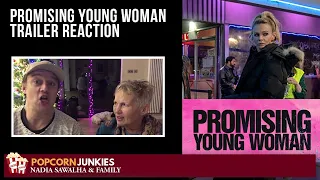 Promising Young Woman (OFFICIAL TRAILER) The Popcorn Junkies REACTION