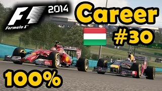 F1 2014 Career Part 30 - 100% Hungarian Grand Prix Race - Ultra Mod