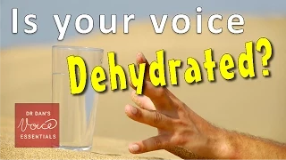 Hydration tips for Singers | Are YOU drinking enough WATER? | #DrDan