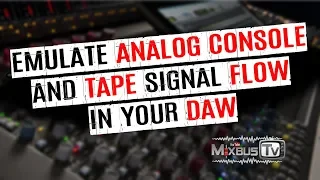 Emulate Full Analog Console & Tape with plugins (step by step)