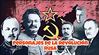 Personajes de la Revolución Rusa