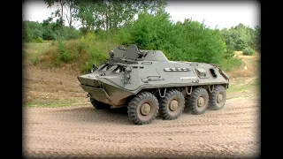 Probefahrt mit dem SPW-60 (BTR-60) der NVA | Schützenpanzerwagen sowjetischer Konstruktion | DDR