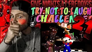 Vapor Reacts #529 | [FNAF SFM] FIVE NIGHTS AT FREDDY'S TRY NOT TO LAUGH CHALLENGE REACTION #21