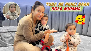 TUBA NE PEHLI BAR BOLA MUMMA | CHIKU MALIK VLOGS