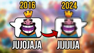 Cosas que cambiaron de Clash Royale del 2016-2024