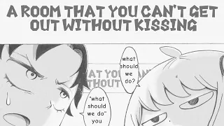 A Room that You Can't Get Out Without a Kiss !? [Damian X Anya] Spy X Family Comic Dub