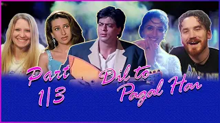 Dil To Pagal Hai MOVIE REACTION Part 1/3 | Shah Rukh Khan