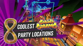 8 Coolest Party Locations | Subway Surfers | SYBO TV