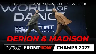 Derion & Madison | Headliner | World of Dance Championship 2022 | #WODCHAMPS22