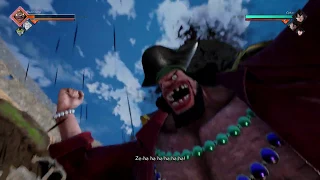 Blackbeard Jump Force All Special Attacks Abilities One Piece