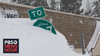 News Wrap: Winter storm dumps mountains of snow in Sierra Nevada