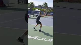 1-minute tutorial to an effective turnaround forehand 💣 #tennis #tutorial #advice #forehand