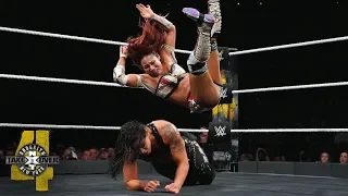 Kairi Sane drops TWO InSane Elbows on Shayna Baszler: NXT TakeOver: Brooklyn IV (WWE Network)