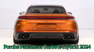 Nouvelle Porsche Panamera Turbo E-Hybrid 2024 | Extérieur & Intérieur