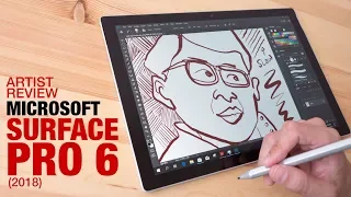 Artist Review: Surface Pro 6 (2018)