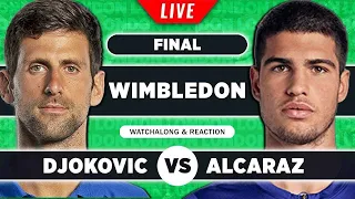 DJOKOVIC vs ALCARAZ | Wimbledon 2023 Final | LIVE Tennis Play-by-Play