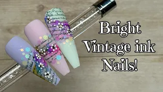 Vintage Ink Nail Art | Madam Glam | Nail Sugar