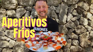 APERITIVOS VERANIEGOS (2ª PARTE) muy Fáciles con POCOS INGREDIENTES  👍🏻  - GUILLE RODRIGUEZ