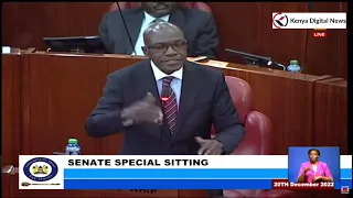 ''I HAVE MANY WIVES & GIRLS, YOU CAN'T SCHOOL ME!' Angry Senator Khalwale lectures Senator Gloria!!