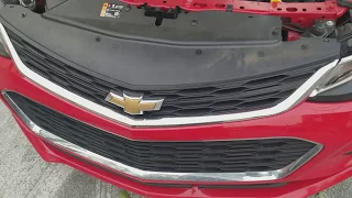 2017 Chevy Cruze battery location  jump points under the hood