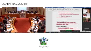 Council Meeting 5 April 2022