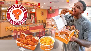 I Tried Popeyes Sweet Spicy Wings | I WAS SHOCKED