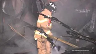 Carmichael, CA: A Suspicious 2nd Alarm Commercial Fire at a Strip Mall  11-24-12