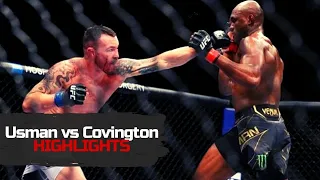 Kamaru Usman vs Colby Covington 2 | Highlights | Full Fight | UFC 268