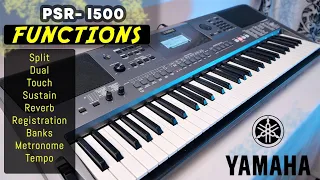 🔥Yamaha PSR i500 All Functions and Its Working - Detailed Video