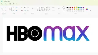 How to draw the HBO Max logo using MS Paint | How to draw on your computer