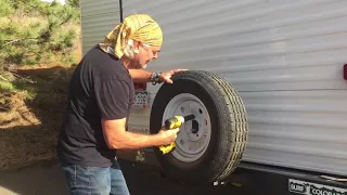 Changing a Camper Tire - 3 ways