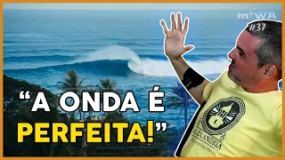 SURFANDO ONDAS GIGANTES EM SUNSET DE LONGBOARD