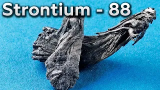 Strontium ist ein chemisches Element, das Röntgenstrahlen absorbiert