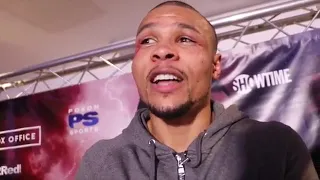 CHRIS EUBANK JR REACTS TO WIN OVER JAMES DeGALE, & TALKS GEORGE GROVES & BILLY JOE SAUNDERS TWEET