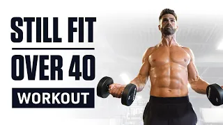 Still Fit Over 40: Dumbbell-Only High Volume Arms & Shoulders Workout!