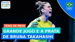 JOGOS PAN-AMERICANOS l TÊNIS DE MESA l BRUNA TAKAHASHI TEM PÓDIO DE PRATA