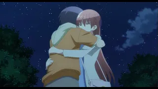 Tsukasa teaches Nasa how to hug a girl properly - Tonikaku Kawaii Season 2
